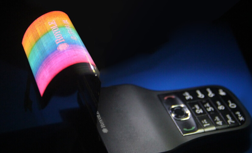 柔宇科技重磅发布:全球最薄智能手机彩色柔性显示器