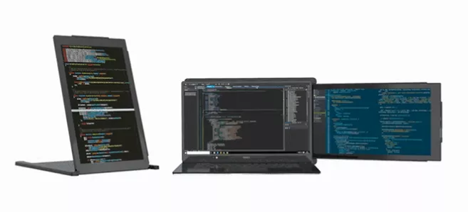即装即用，一台电脑多出两块可折叠屏幕，工作效率立即提升30%|海外黑科技