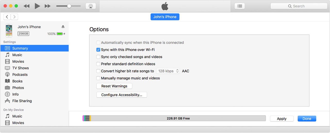 macos-itunes12-7-phone7-ios11-summary-options-wifi-sync.jpg