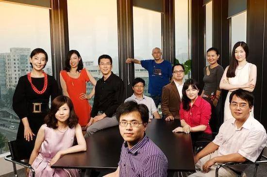 美丽说早期团队合影