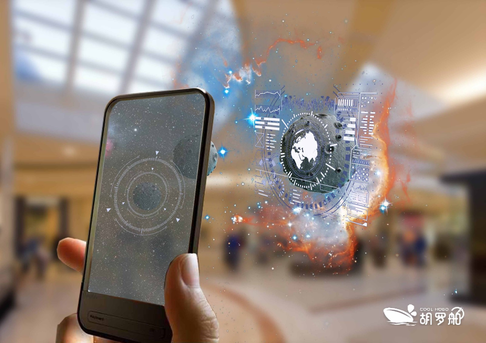 coolhobo是一款移动的ar购物应用.