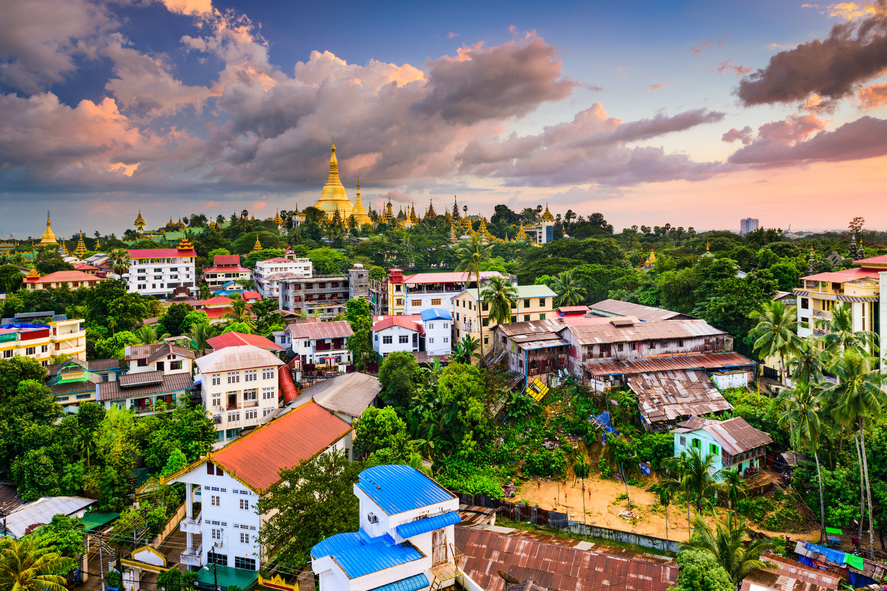 缅甸腊戌城市图片图片