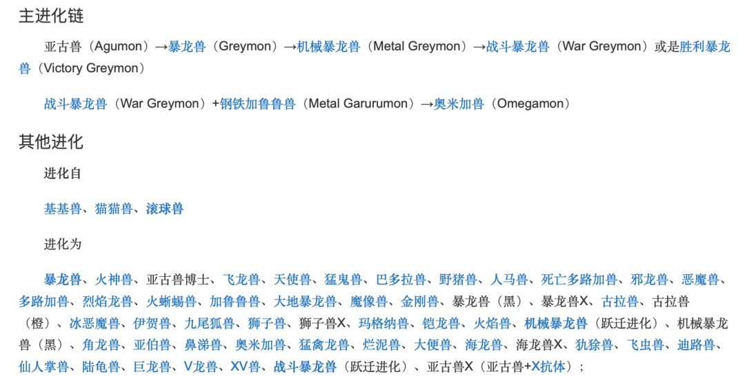 图源丨百度百科"亚古兽"词条亚古兽的进化路线中,除了初代动画中出现