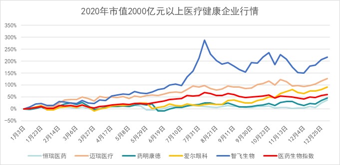 2020医药资本市场年度盘点：十年十四倍股诞生