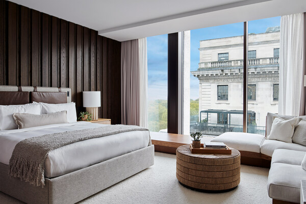 1 Hotel Mayfair的天际线小型套房