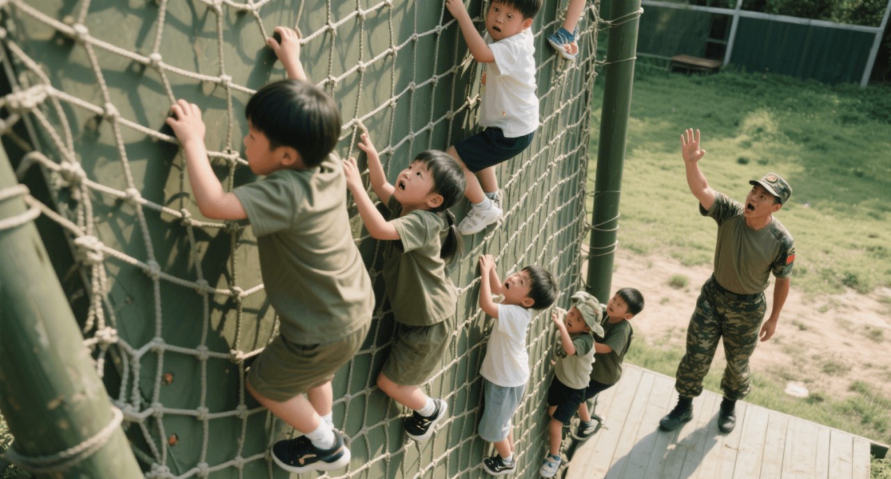 军事夏令营乱象.png
