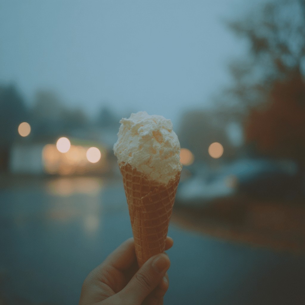 peacheznmilk_a_vanilla_icrcream_cone_mist_in_background_during__351e03e0-0054-41e4-ba85-6d0d2df66d73.png