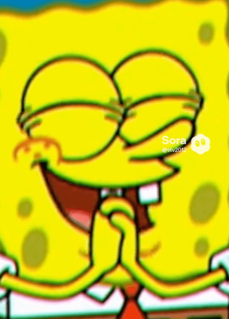 用Sora生成海绵宝宝 