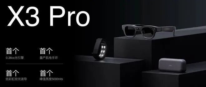 雷鸟计划在Q2正式发布X3 Pro AR眼镜- 动点科技