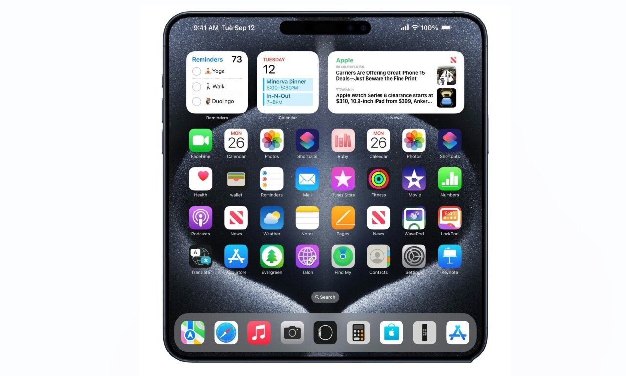 折叠iPhone「液态金属」定了！苹果要打造最完美的折叠屏？