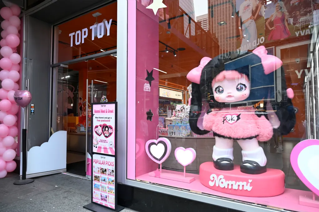 TOP TOY 美国首店开业,中国潮玩品牌首登时代广场– 胖鲸