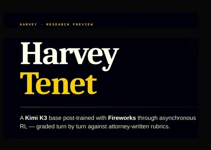 Harvey Introduces Harvey Tenet: A Kimi K3 Base Post-Trained with Fireworks for Long-Horizon Legal Agent Work - MarkTechPost