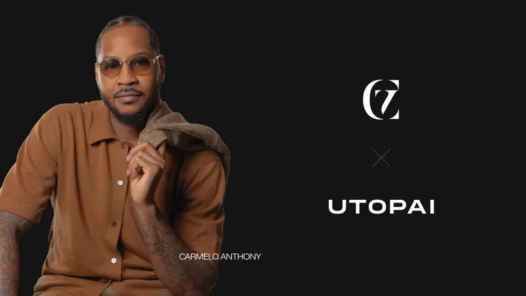 Carmelo Anthony 通过 Creative 7 Productions 与 Utopai 展开体育娱乐 IP 合作。 Carmelo Anthony 通过 Creative 7 Productions 与 Utopai 展开体育娱乐 IP 合作。